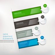 modern glossy speech bubble infographic elements N4