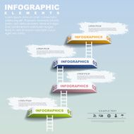 step by concept infographic elements template