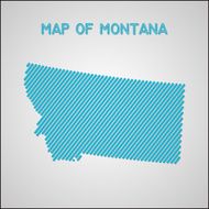 map of Montana N6