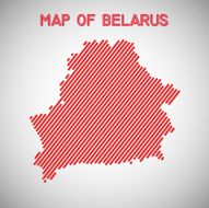 Map of Belarus N8