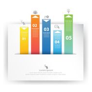 Vector business template N7