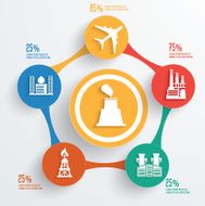 Industrial design clean vector