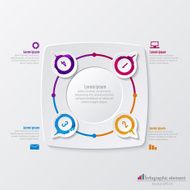 vector infographic template N13