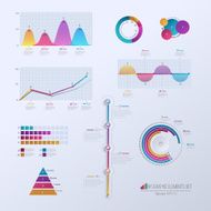 Set elements of infographics N51