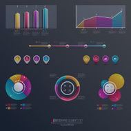 Set elements of infographics N52