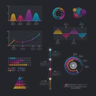 Set elements of infographics N53