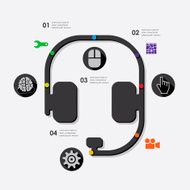 technology infographic N20