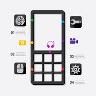 technology infographic N21