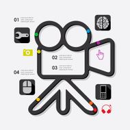 technology infographic N22