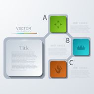 vector modern busainess infographic N8