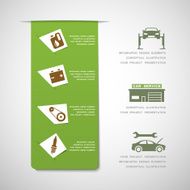 Car service design elements