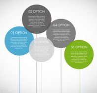 Infographic Templates for Business Vector Illustration N805
