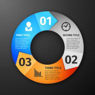 Progress icons for three steps N5