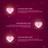 Elements of infographics love and relationships