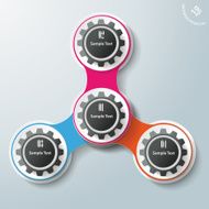 Circle Rectangle Chain 4 Options Triangle Cross Gears