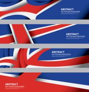 Abstract Iceland Flag Icelandic Background (Vector Art) N2