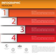 3d Minimal infographics Vector illustration N2