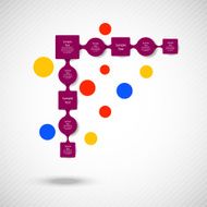metaball colorful round diagram infographics N21