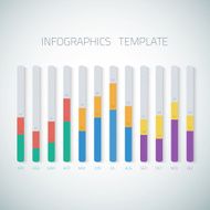 Web Infographic Timeline bar Template Layout could be used