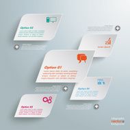 Bevel Rectangles Infographic