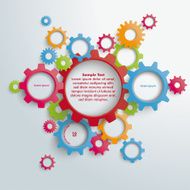 Big Machine Colored Gears