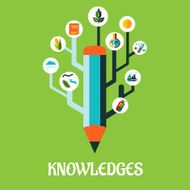 Growing pencil with science cions N2
