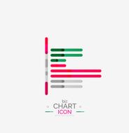 Line graph chart icon N23
