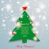 Christmas Tree Stars Background N2