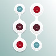 metaball colorful round diagram infographics N24