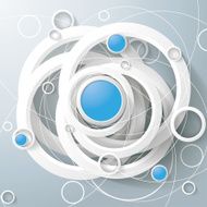 White Rings Blue Circles Magic Triangle Centre