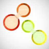 metaball colorful round diagram infographics N25