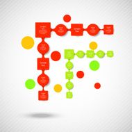 metaball colorful round diagram infographics N26