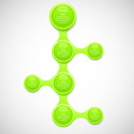 metaball colorful round diagram infographics N28