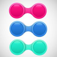 metaball colorful round diagram infographics N30