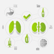 medicine sticker infographic N29