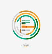 Line graph chart icon N24