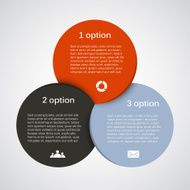 Modern vector template for your business project N142
