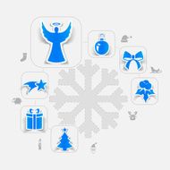 Christmas sticker infographic N64