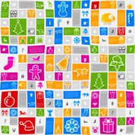 Christmas sticker infographic N66
