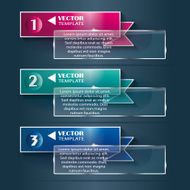 Set of vector banners N5