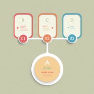 Minimal Infographic Template Design N3