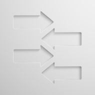 arrows vector infographic elements