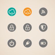 set of web icons N39