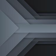 Abstract dark gray paper triangle shapes background