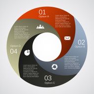 Modern vector template for your business project N143