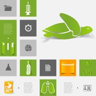 Veterinary sticker infographic N60