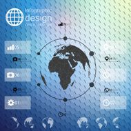 Infographic template for business design hexagonal design vector illustration N9