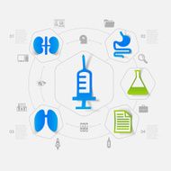 medicine sticker infographic N37
