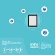 idea concept Business and Marketing Online N4