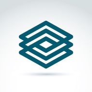 Vector abstract icon symbol design element N5